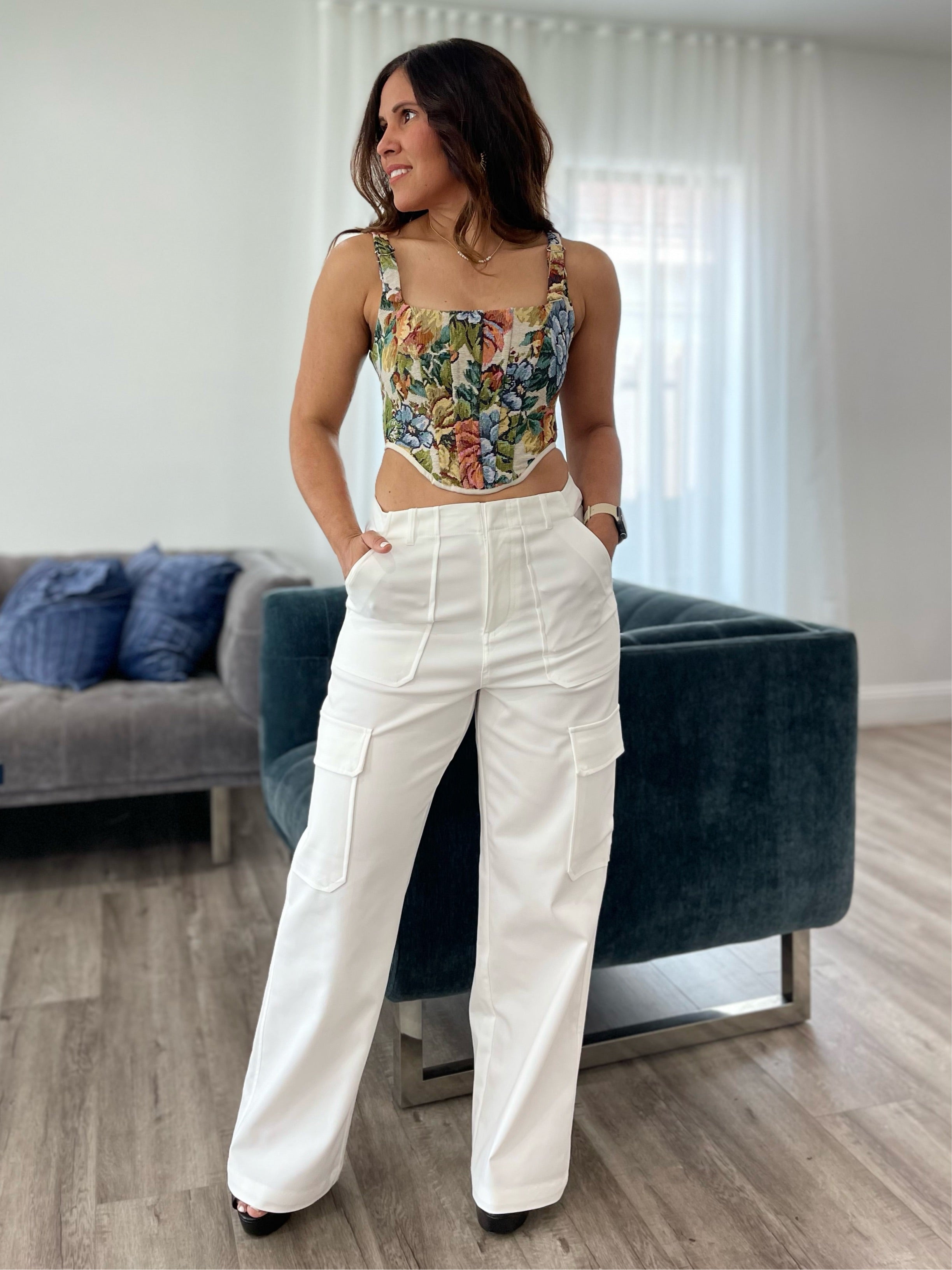 Soft Fabric Cargo Pants